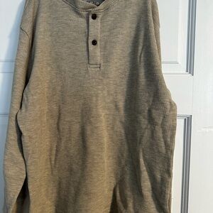 The Children's Place Khaki Long Sleeve Henley